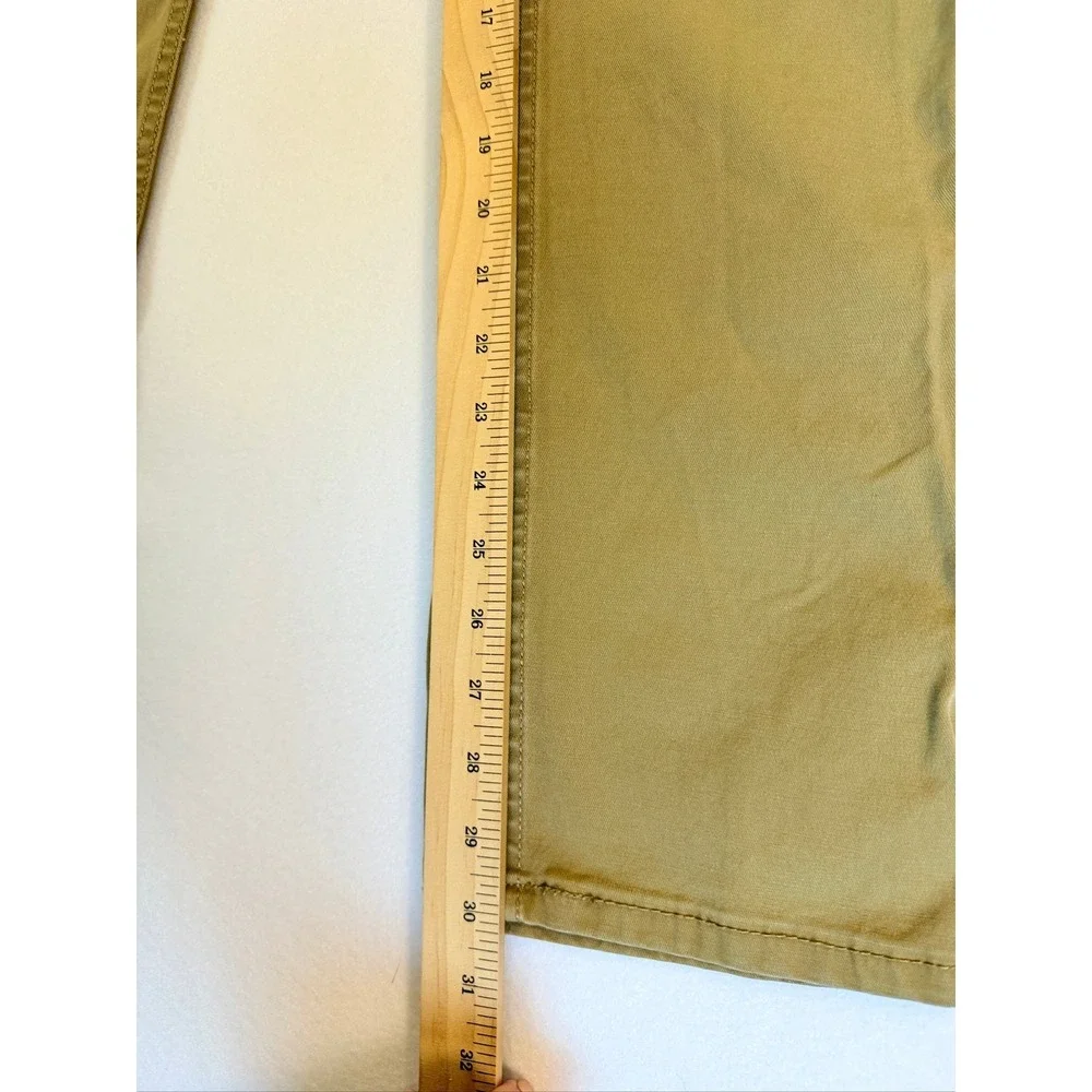 Levi's 514 Straight Fit Pants Mens 30x32 Tan Khaki Twill 00514-1779